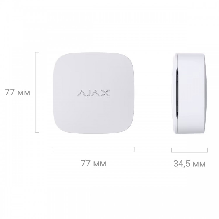 датчик температури та якості повітря AJAX LifeQuality