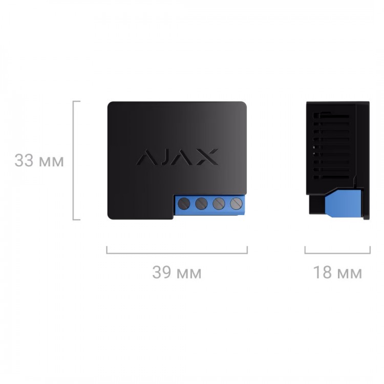 реле AJAX Relay _ для керування 12-24 В