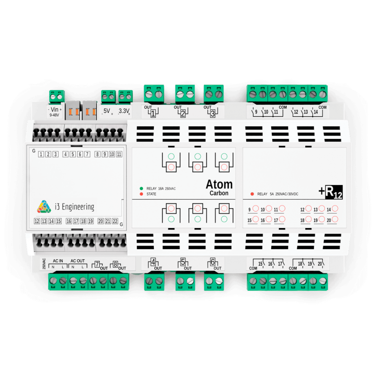 Контролер i3 Engineering 9 DIN Atom Carbon +R12
