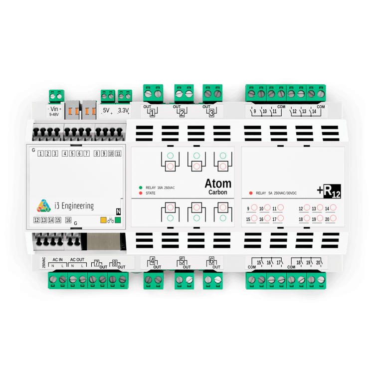Контролер i3 Engineering 9 DIN Atom Carbon +R12