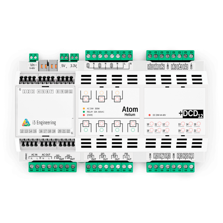 Контроллер i3 Engineering 9 DIN Atom Helium +DCD12