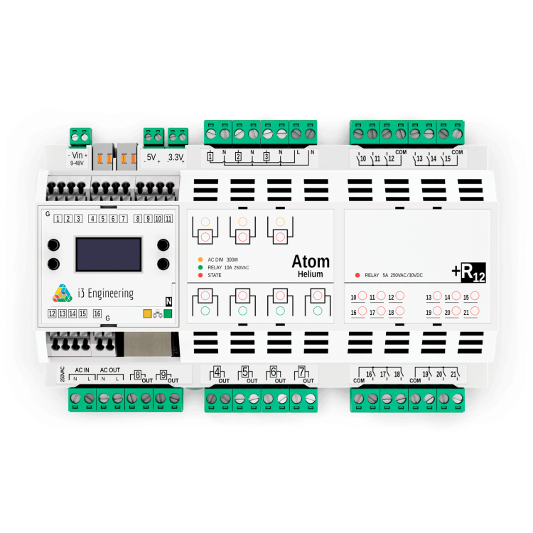 Контролер i3 Engineering 9 DIN Atom Helium +R12