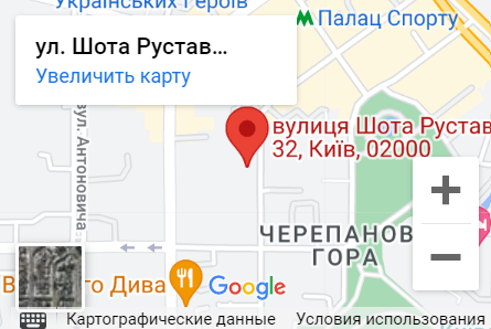 Мапа проїзду