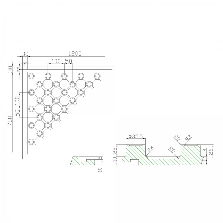 Панель для теплого пола ERREVI 5015 Graphite