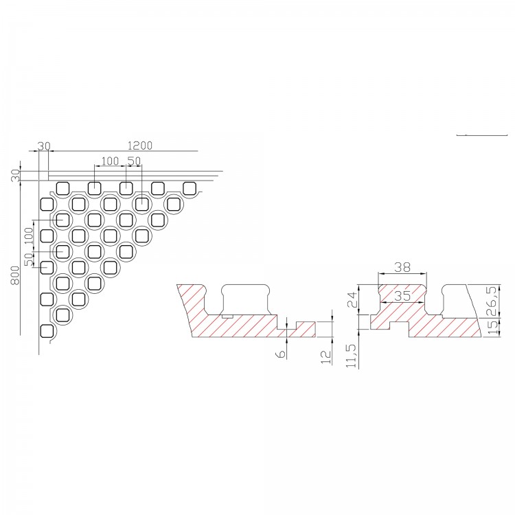 Панель для теплого пола ERREVI 5018 Black