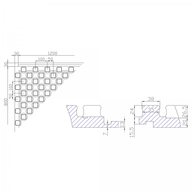 Панель для теплого пола ERREVI 5018 Black