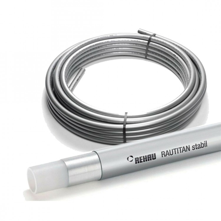 Труба универсальная PE-Xa REHAU Rautitan stabil