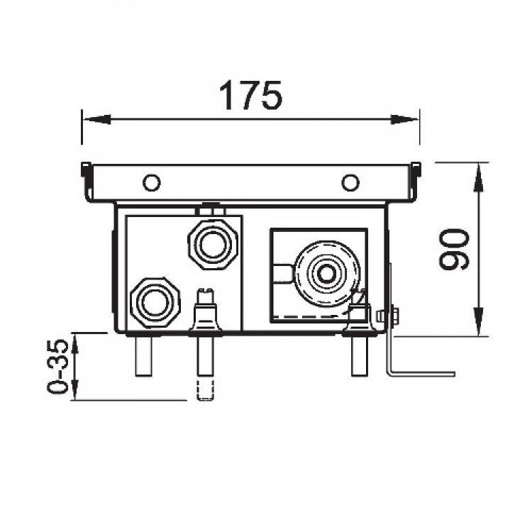 внутрішн. конвектор ISAN FRT 090 175 з вентилятором