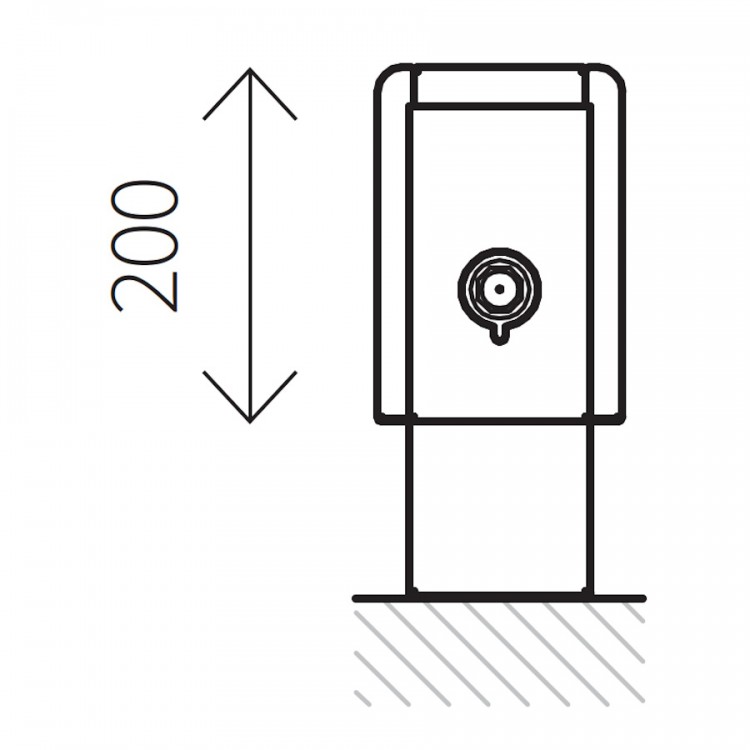 напольный конвектор ISAN Ecolite TZK Round (h=300mm) напольный конвектор ISAN Ecolite TZK Round (h=300mm)