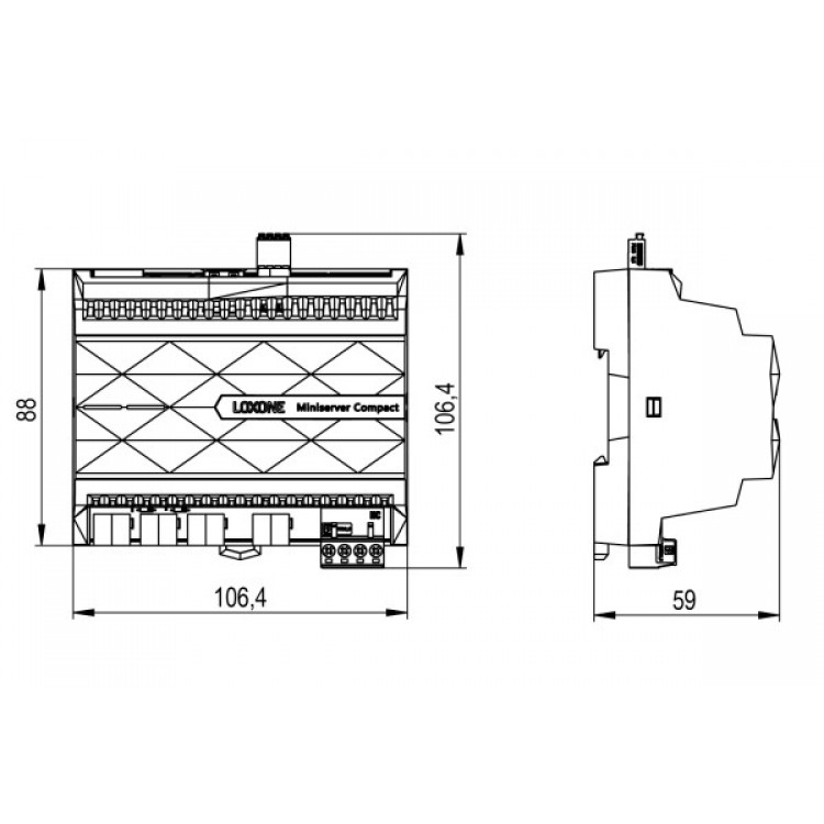 Центральний Miniserver Compact