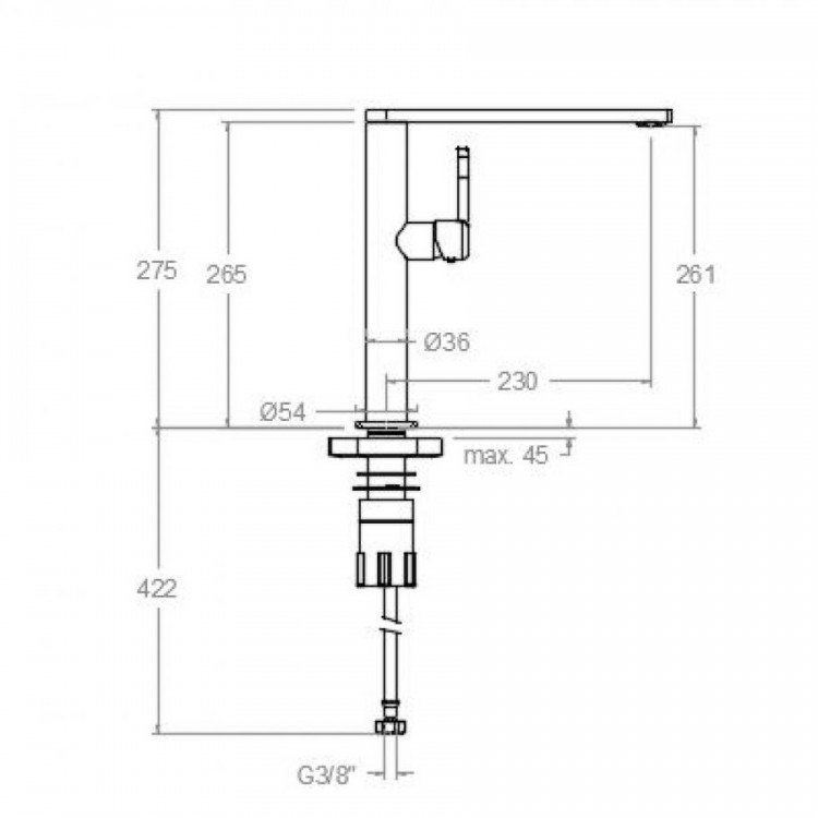 Кухонный смеситель ramonsoler Kitchen Level