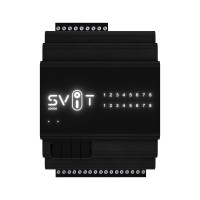 модуль   8DI8DO SVIT _ для підключення дискретних датчиків та керування